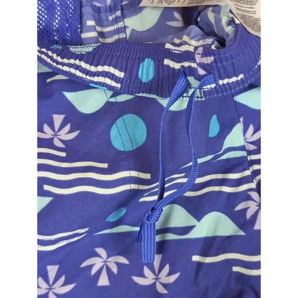 Columbia Women's Sandy River Ii Printed Mid-Rise Shorts, Purple Lotus, XL - Picture 4 of 7